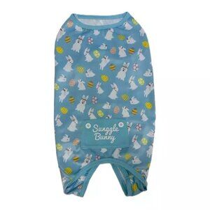 Snuggle bunny Dog t-Shirt Blue Pet Apparel
